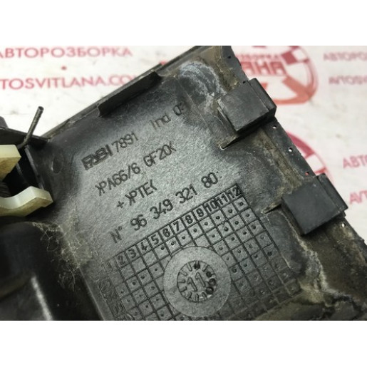 Ручка двери раздвижной правой наружная Citroen Berlingo 2003-2008 9634932180